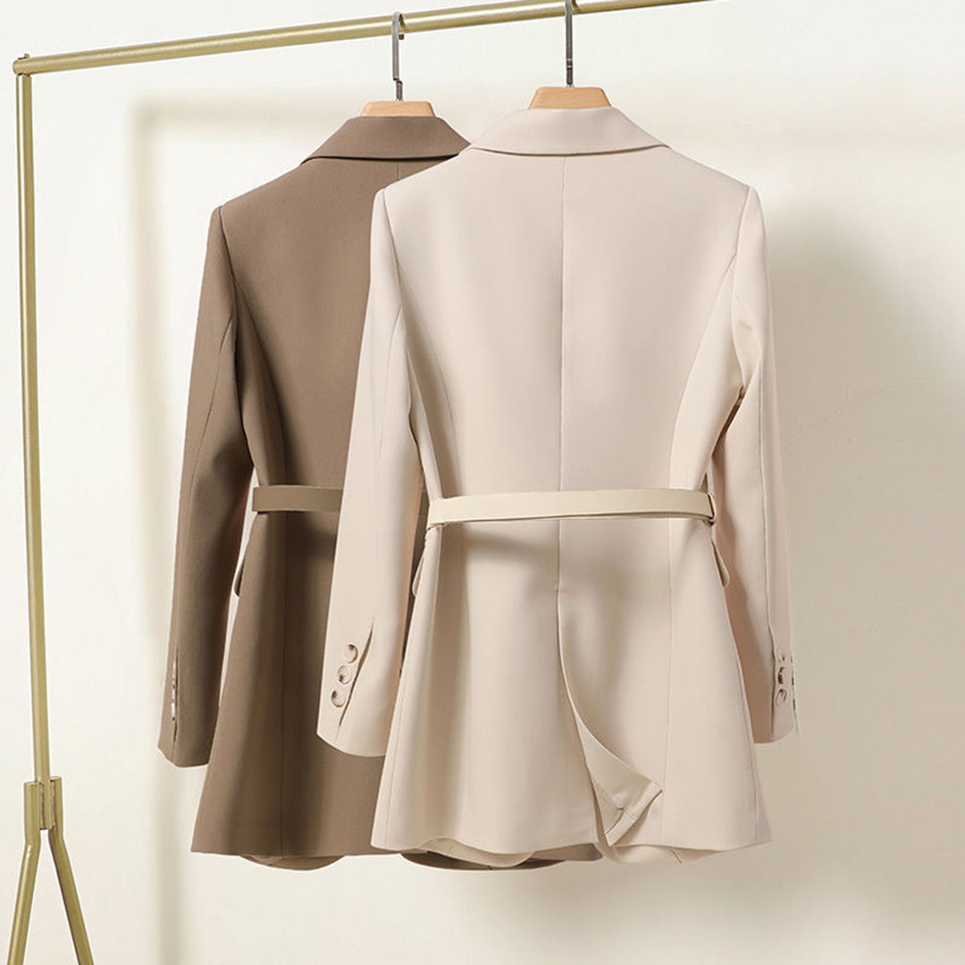 Blazer Ceinturé Structuré Femme