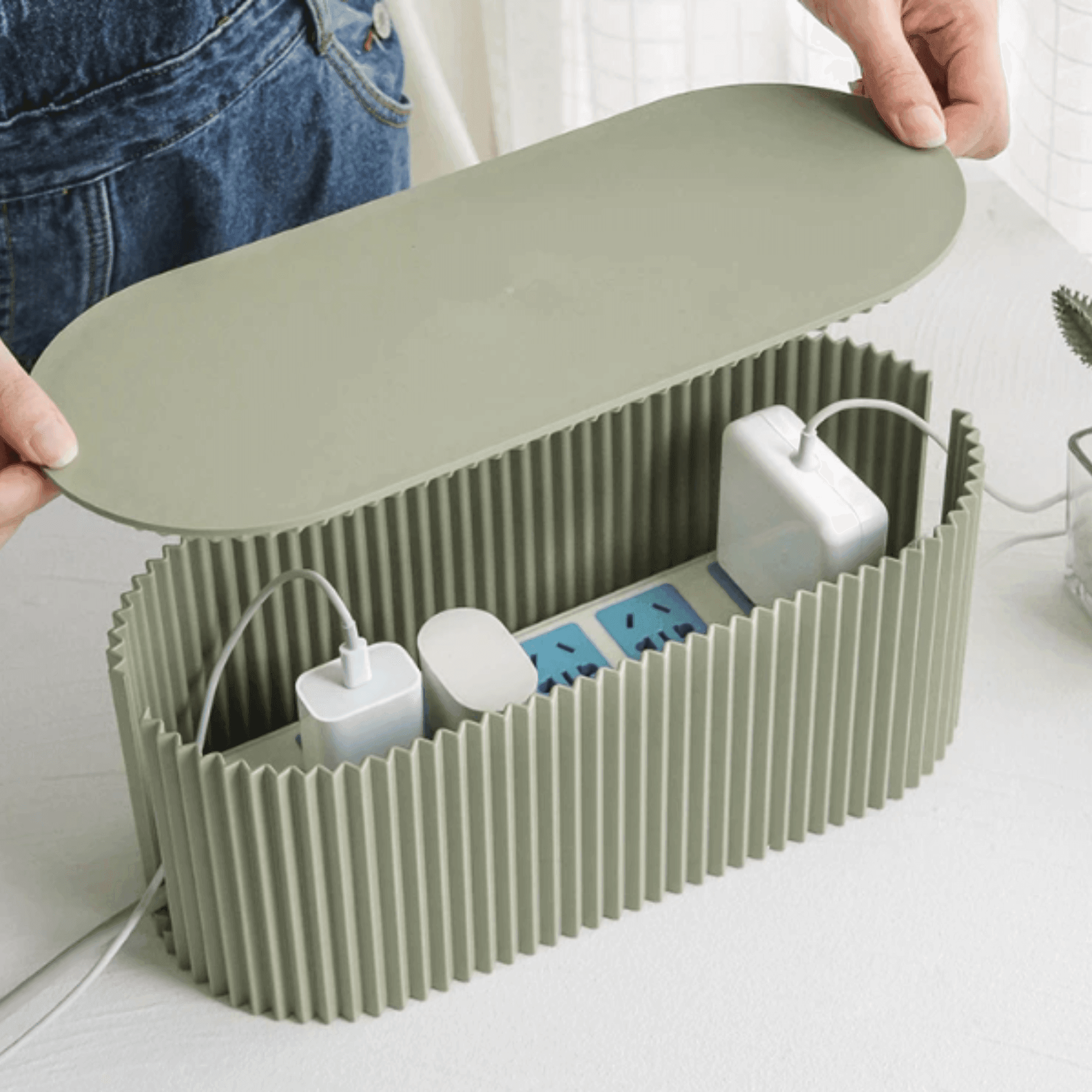 Boîte de Rangement pour Câbles