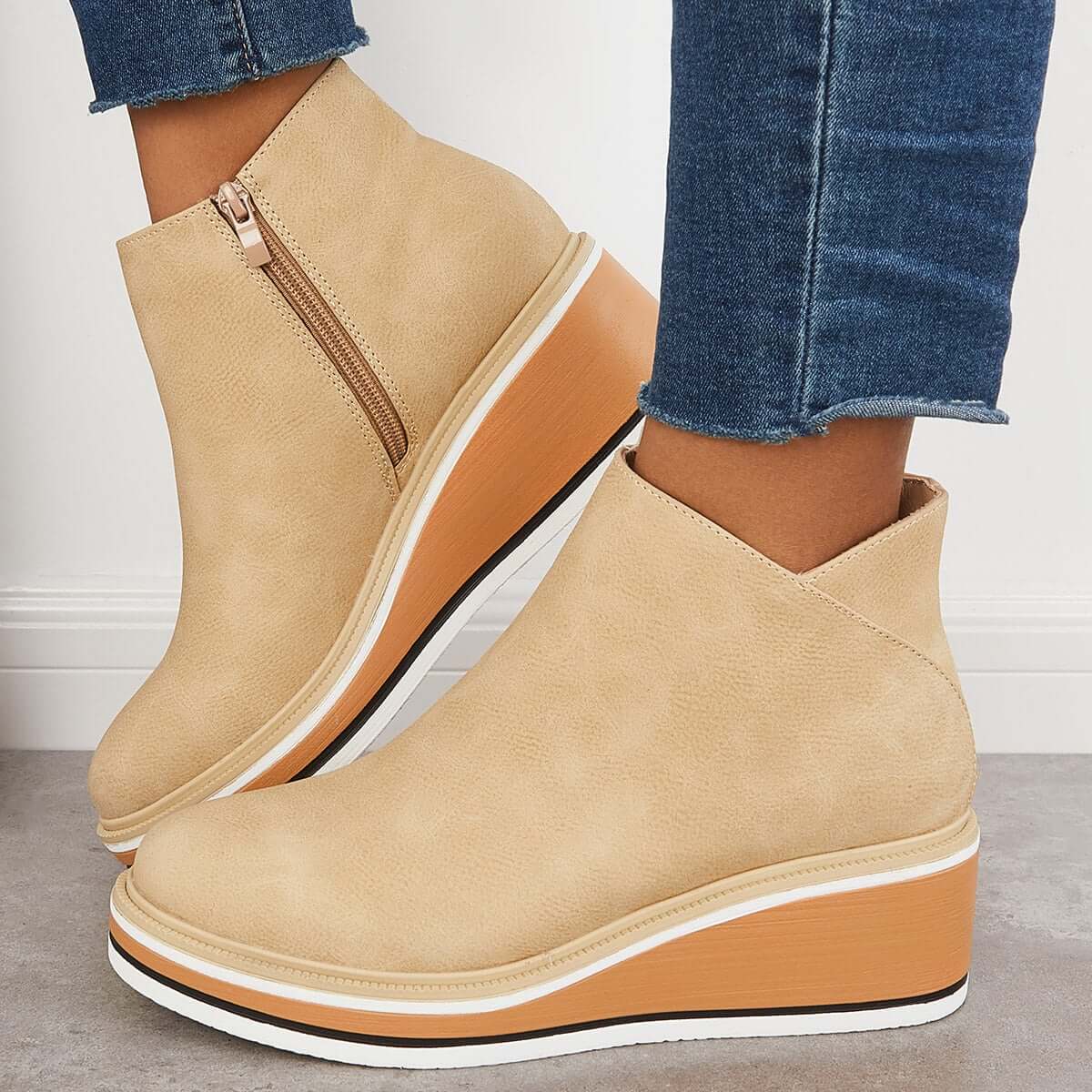 Bottes Noires en Cuir pour Femme