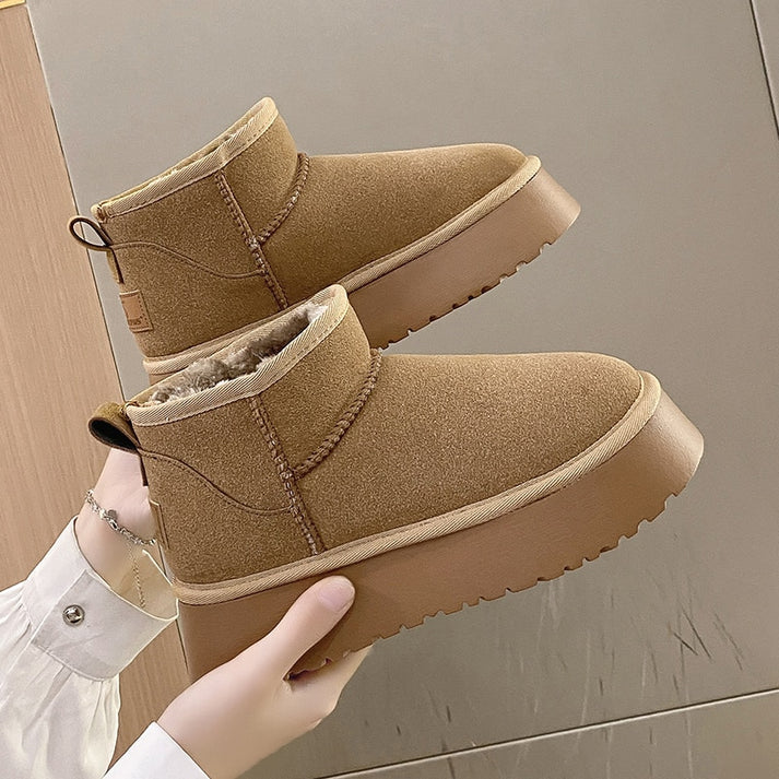 Bottines à Semelle Plateforme Femme