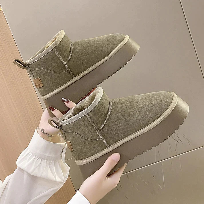 Bottines à Semelle Plateforme Femme