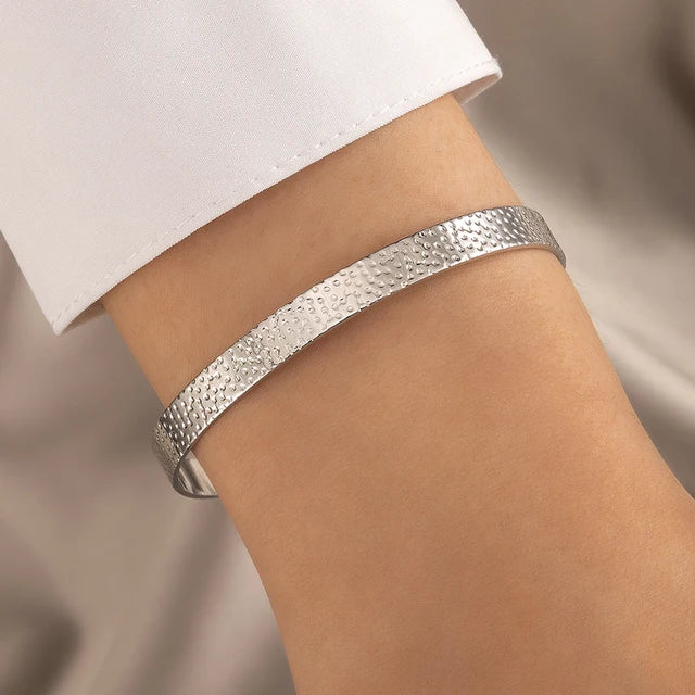 Bracelet Manchette Torsadé Femme