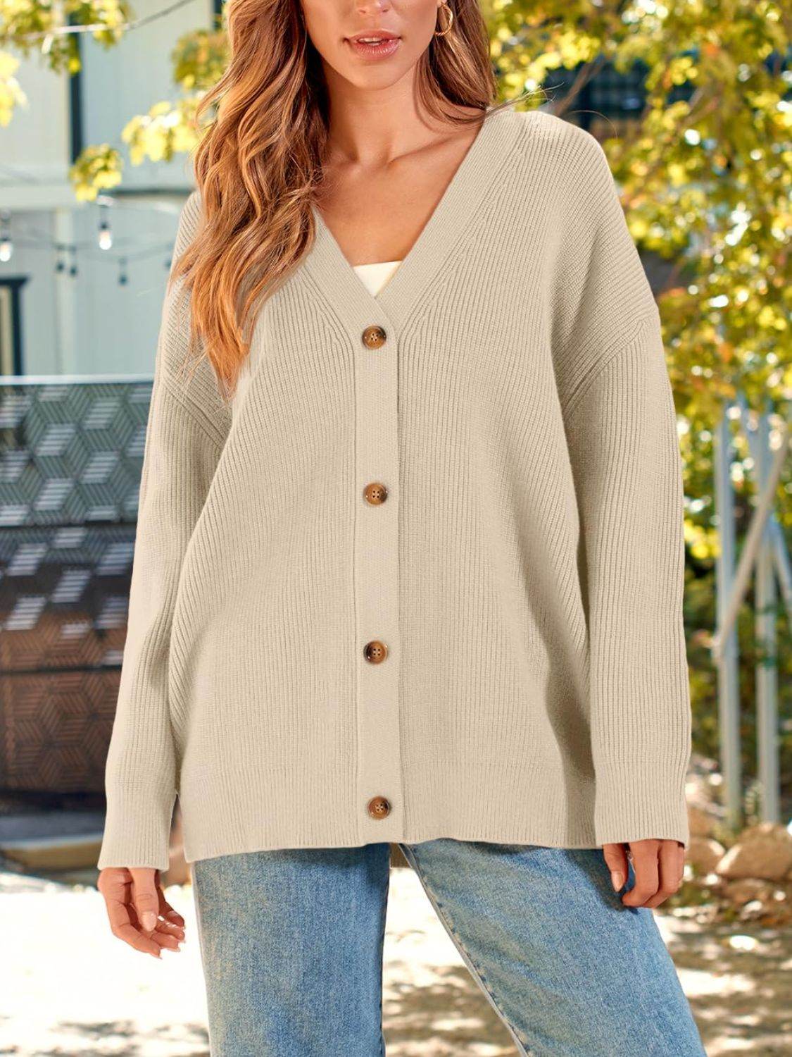 Cardigan à manches longues pour femme