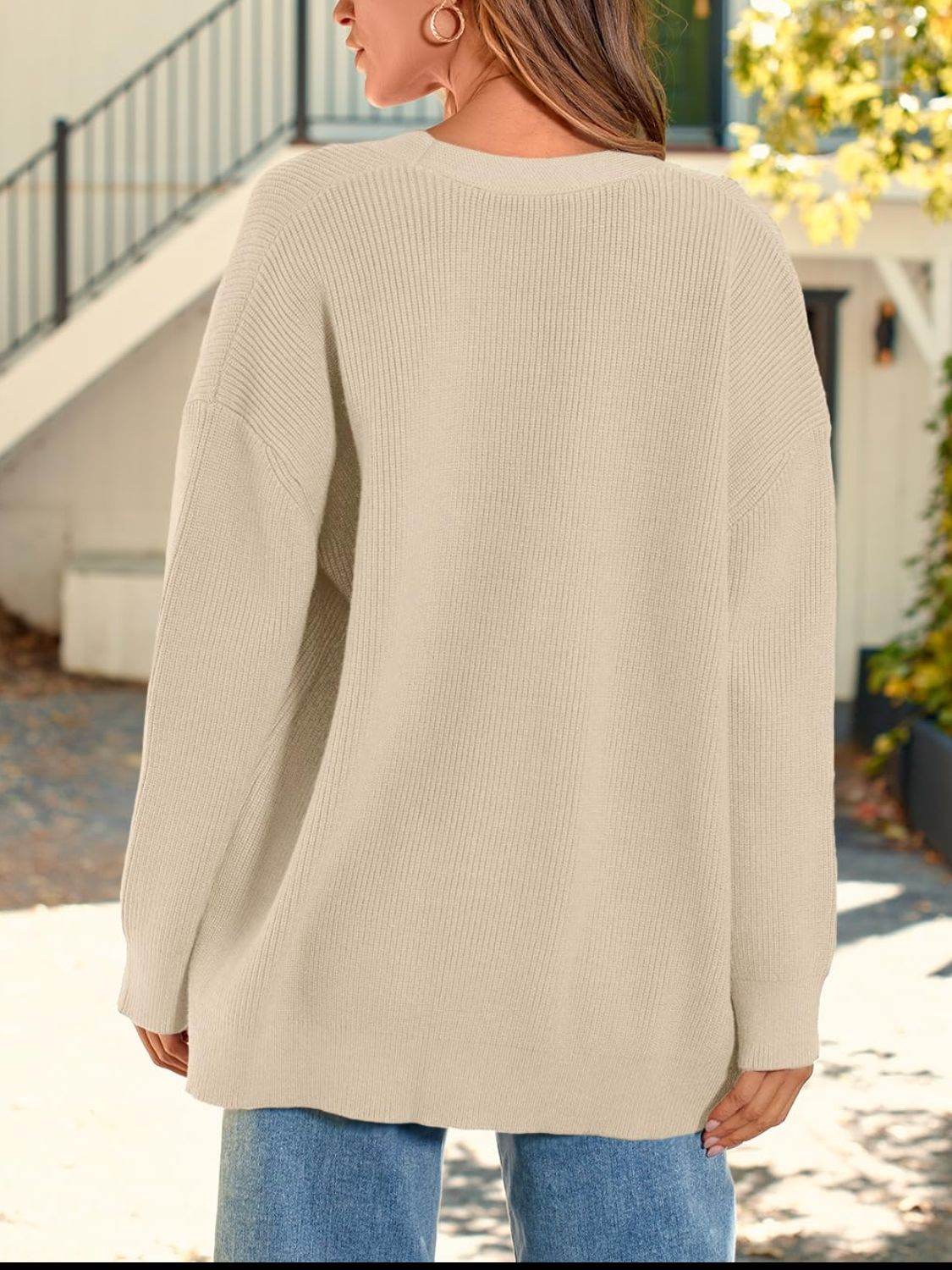 Cardigan à manches longues pour femme