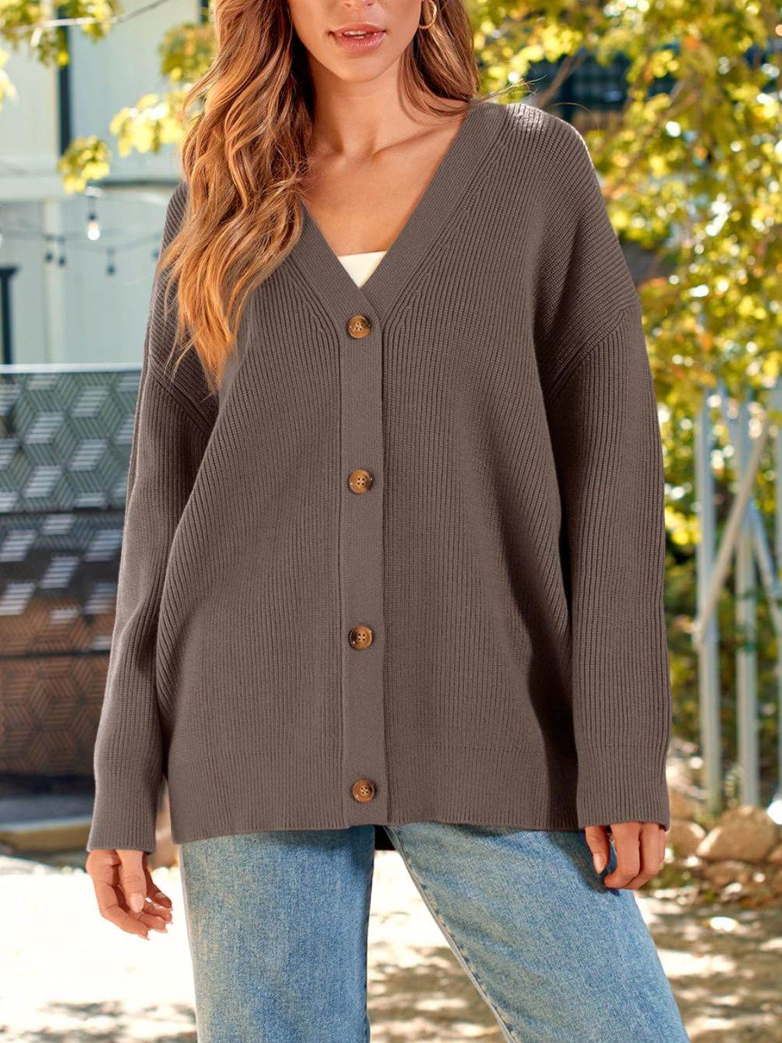 Cardigan à manches longues pour femme