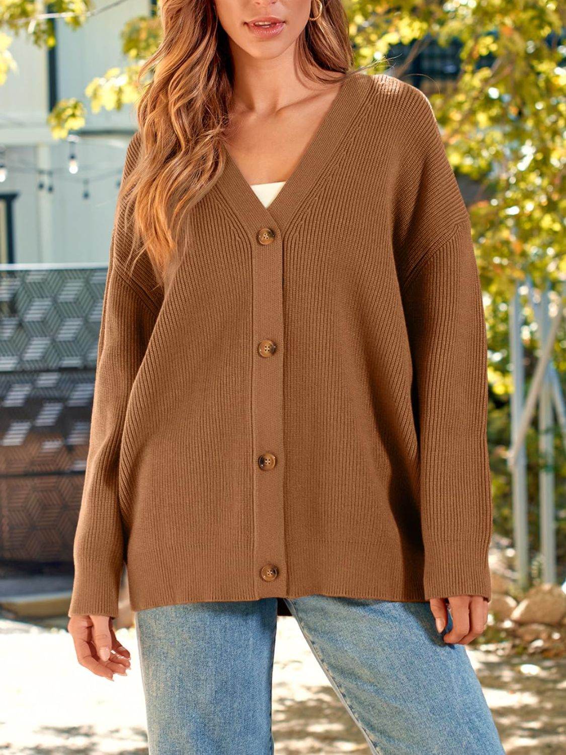 Cardigan à manches longues pour femme