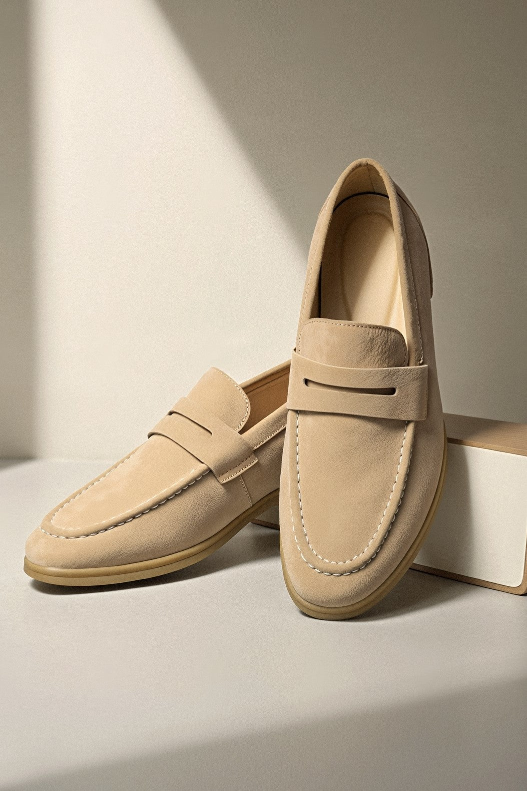 Mocassins penny pour homme