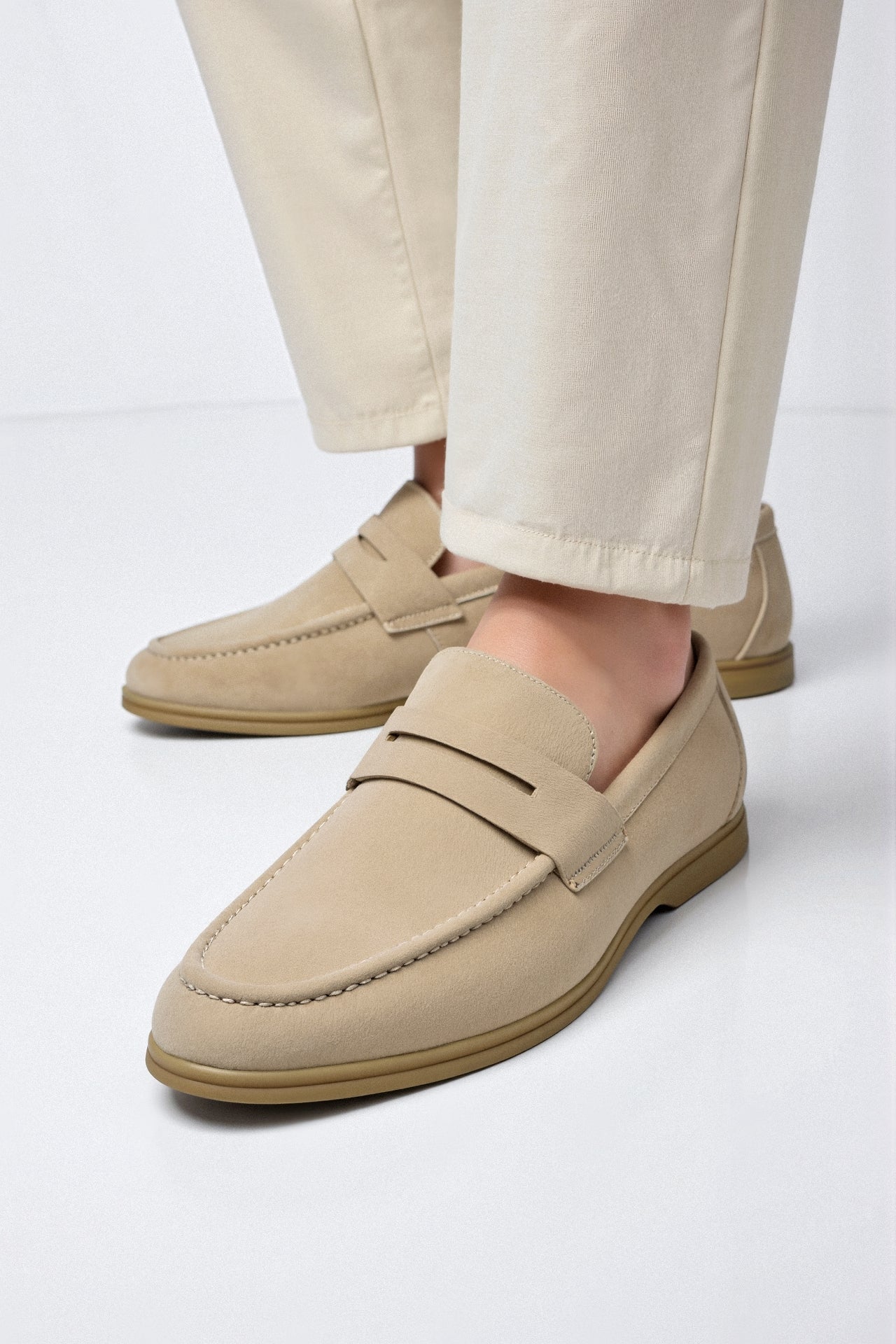 Mocassins penny pour homme