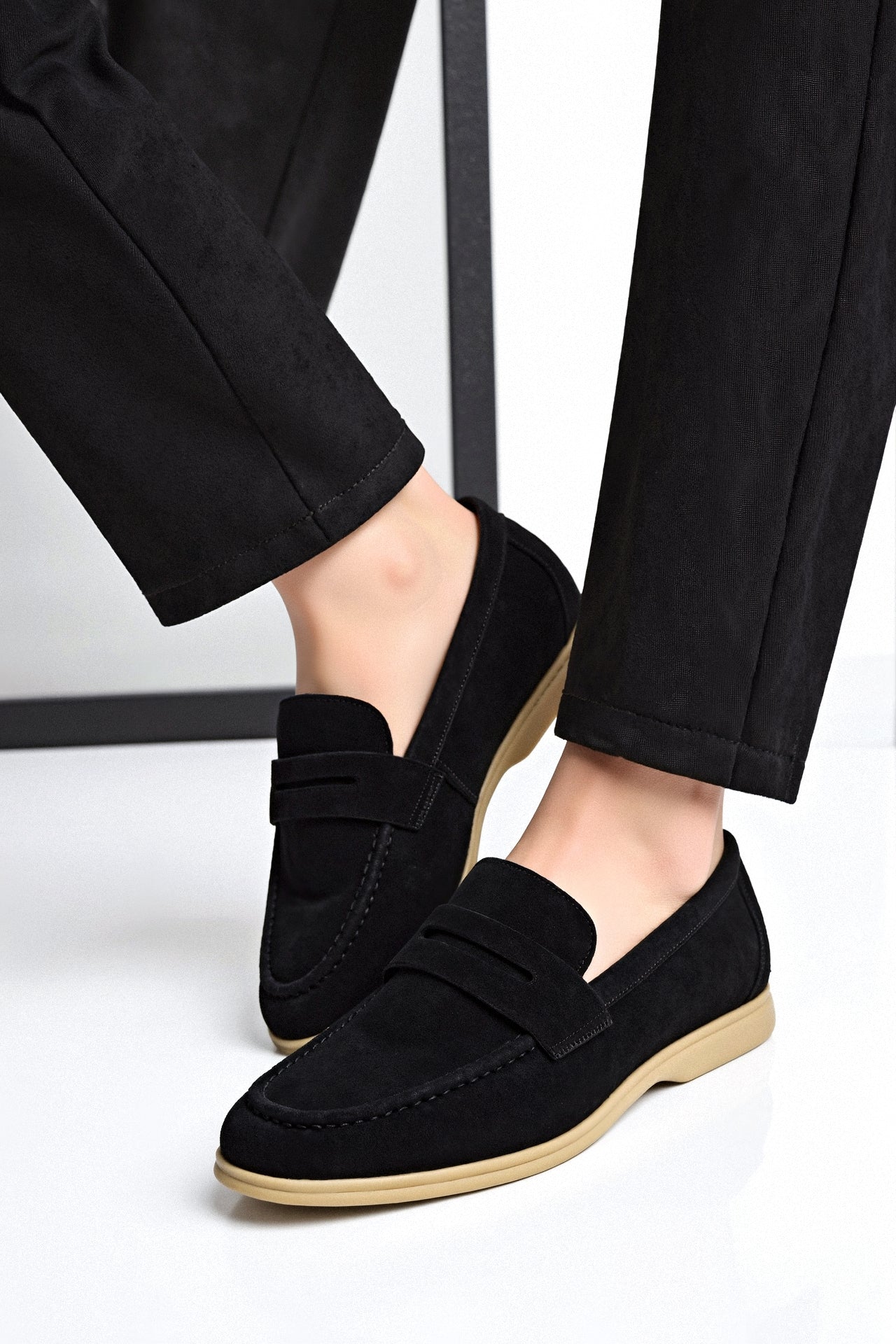 Mocassins penny pour homme