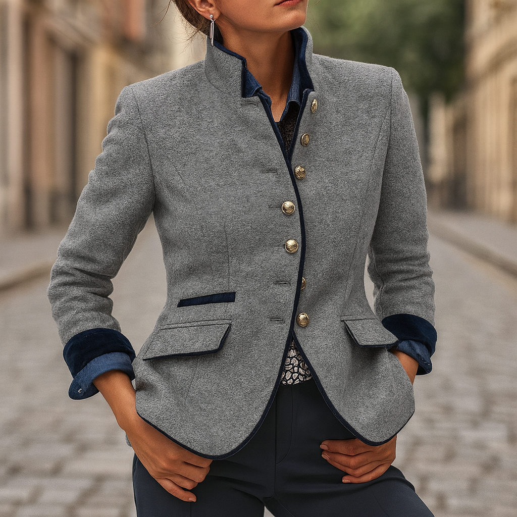 Manteau Long en Laine pour Femme