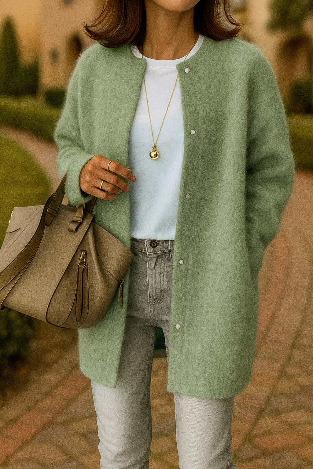 Cardigan Laine Luxe & Coupe Décontractée Femme