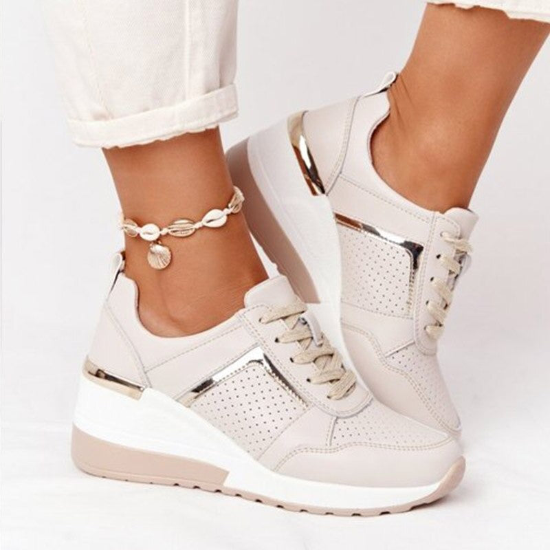 Baskets compensées pour Femme