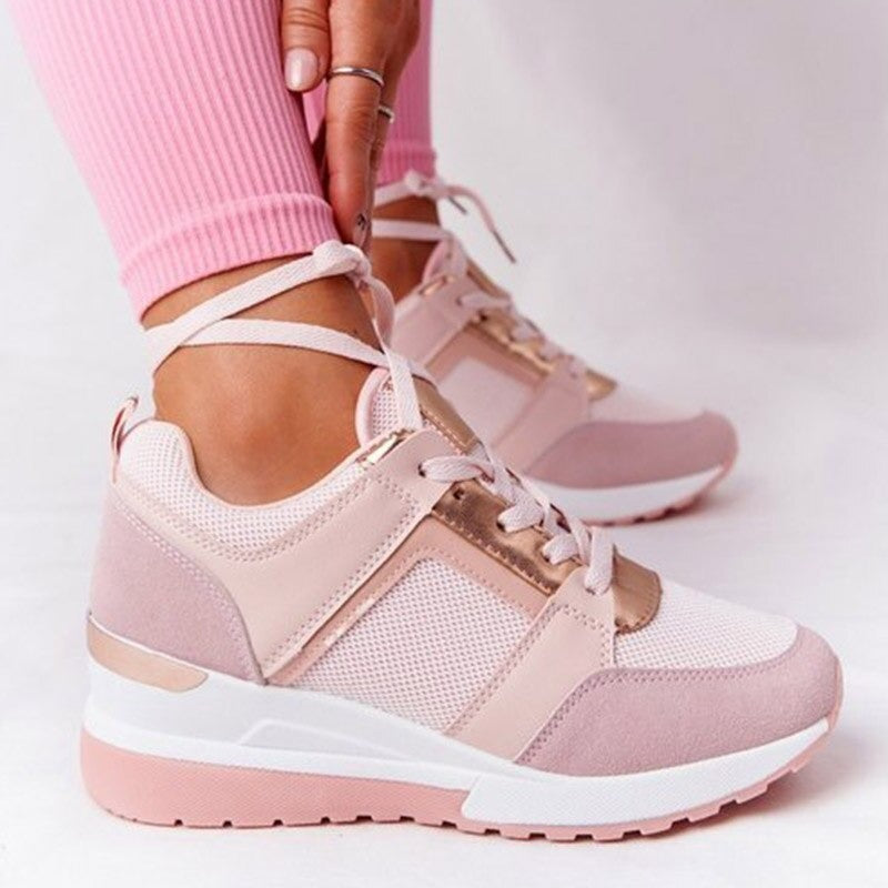 Baskets compensées pour Femme