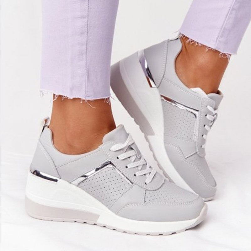 Baskets compensées pour Femme