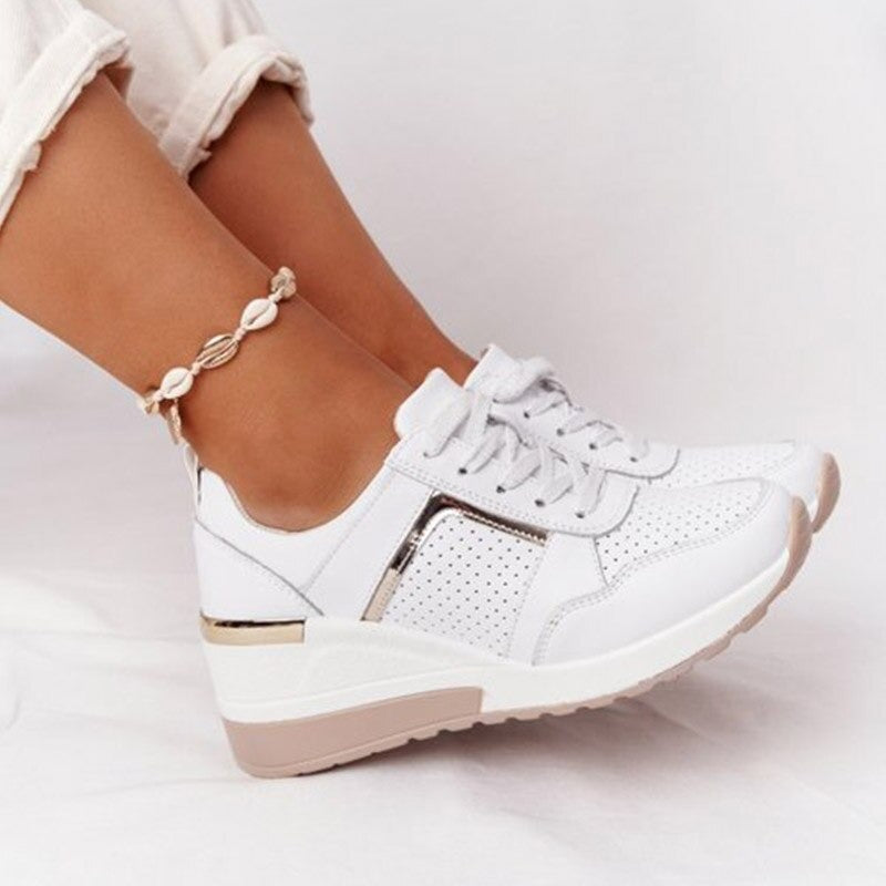 Baskets compensées pour Femme