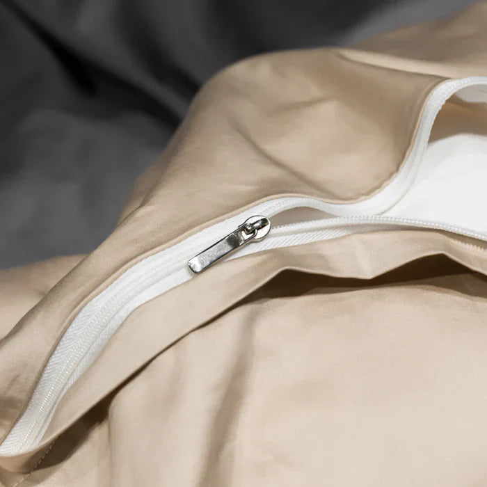 Coton Satin Ensemble Literie Brodé