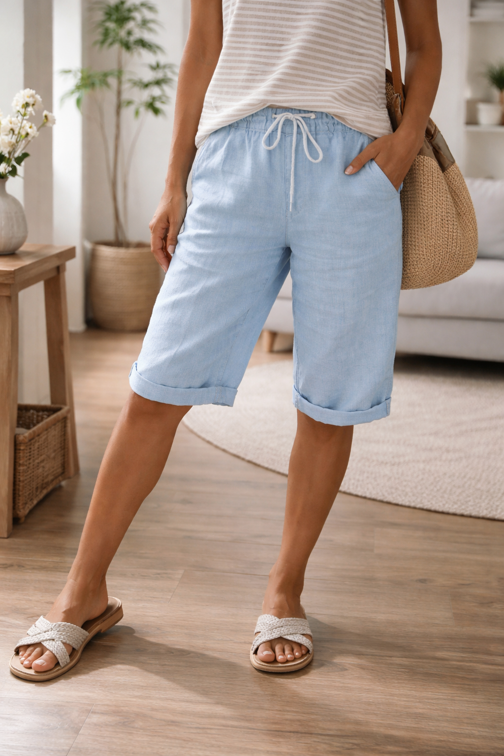 Casual cotton shorts for everyday wear