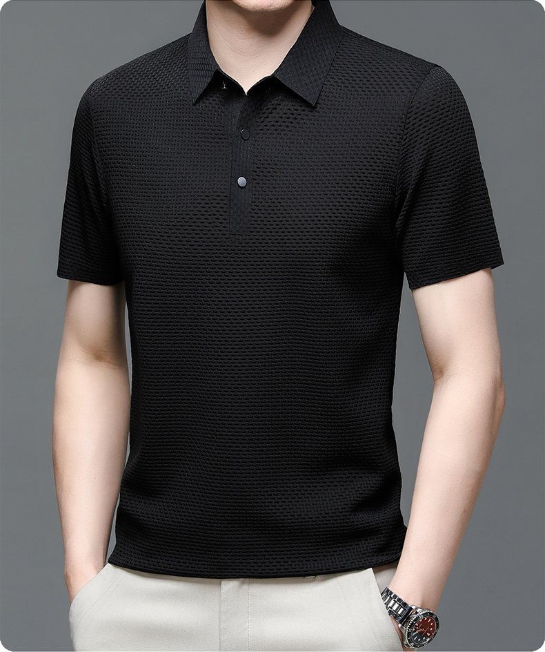 Cotton Polo Shirt Slim Fit Men 8