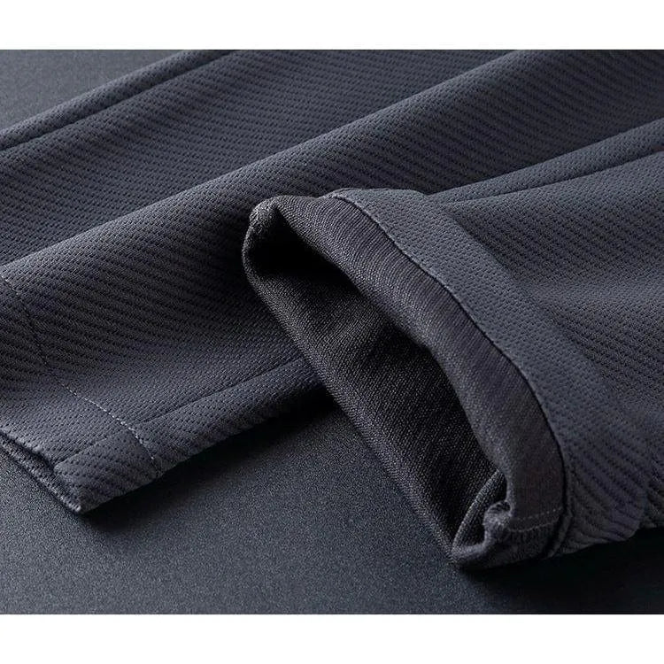 Casual cotton tracksuit with elasticated waistband for men
