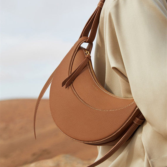 Sac d’Épaule Minimaliste Souple Femme