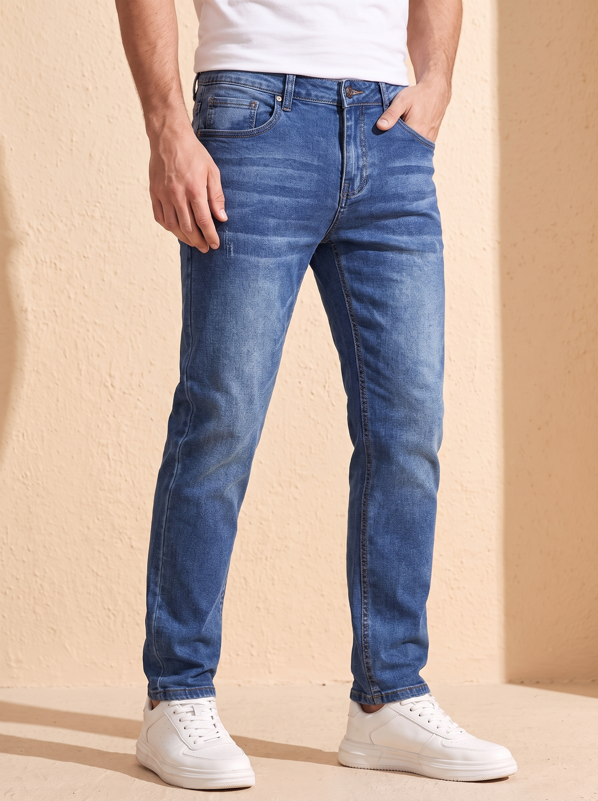 Men's stretch denim jeans