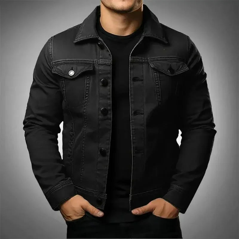 Veste Structurée en Jean Homme