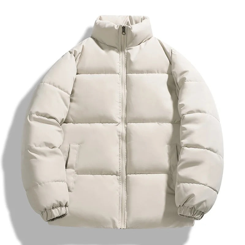 Quilted down jacket with regular fit 
