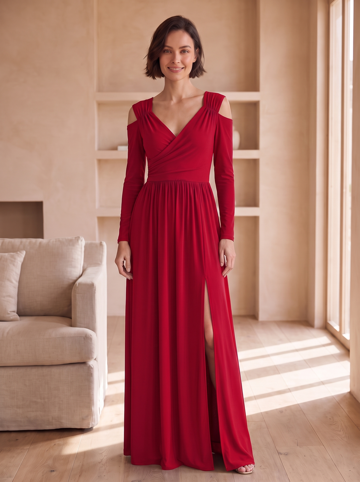 Women's casual woven dress