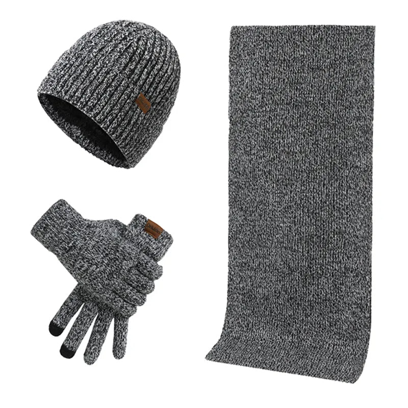 Ensemble Hiver Décontracté Capuchon Hommes