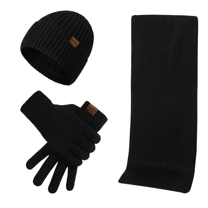 Ensemble Hiver Décontracté Capuchon Hommes