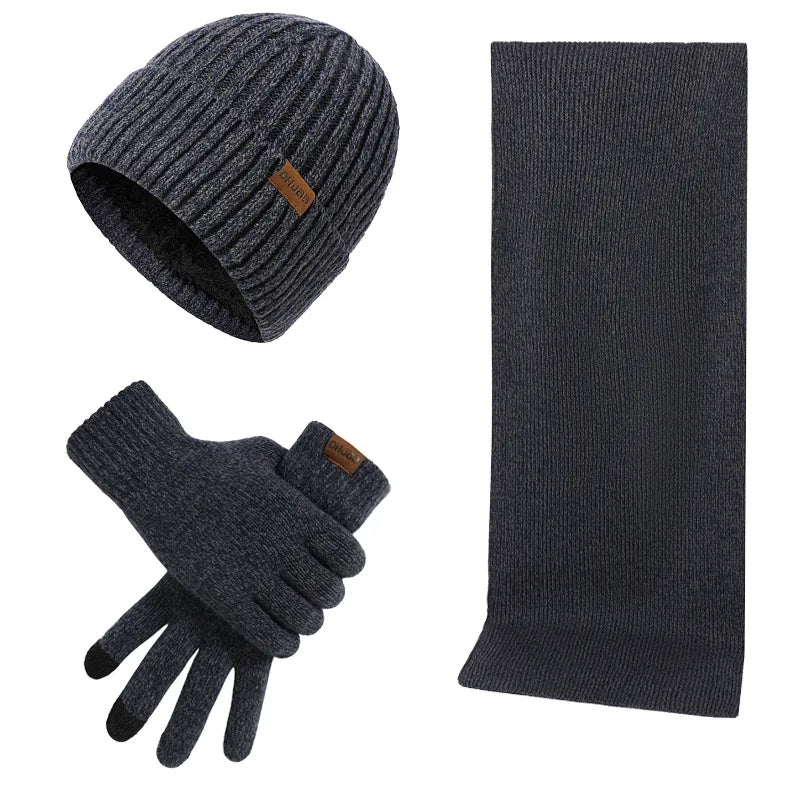 Ensemble Hiver Décontracté Capuchon Hommes