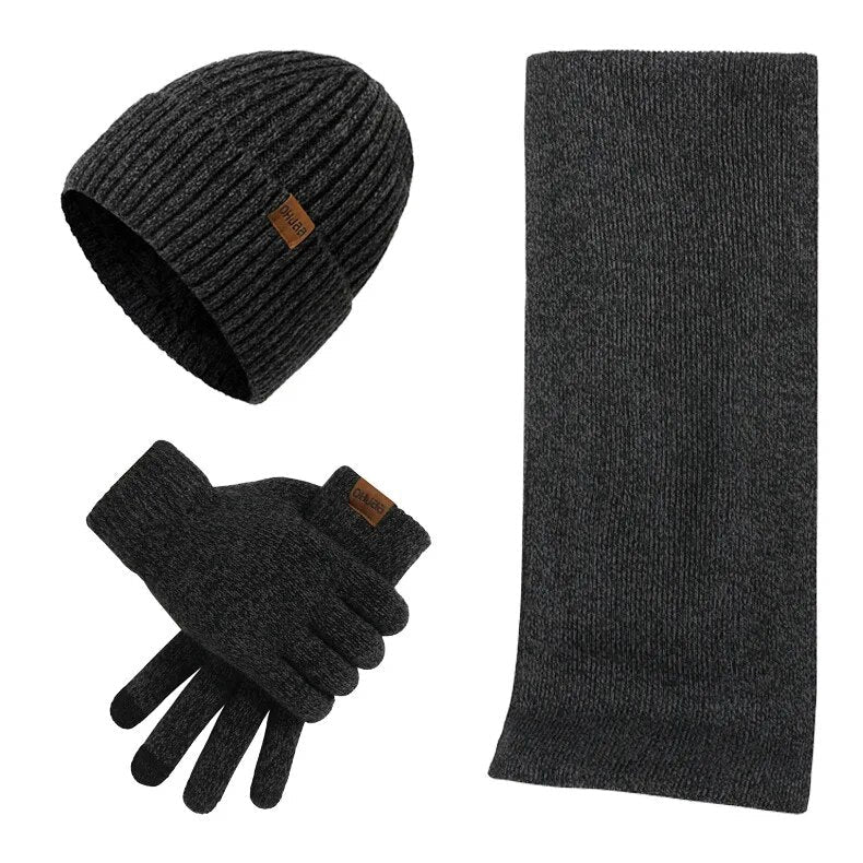 Ensemble Hiver Décontracté Capuchon Hommes