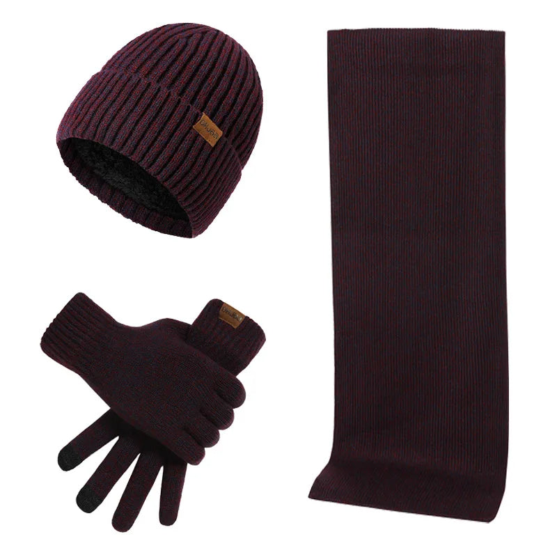 Ensemble Hiver Décontracté Capuchon Hommes