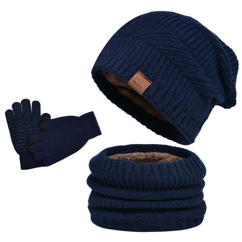 Ensemble Peluche 3 Pièces Hiver Hommes