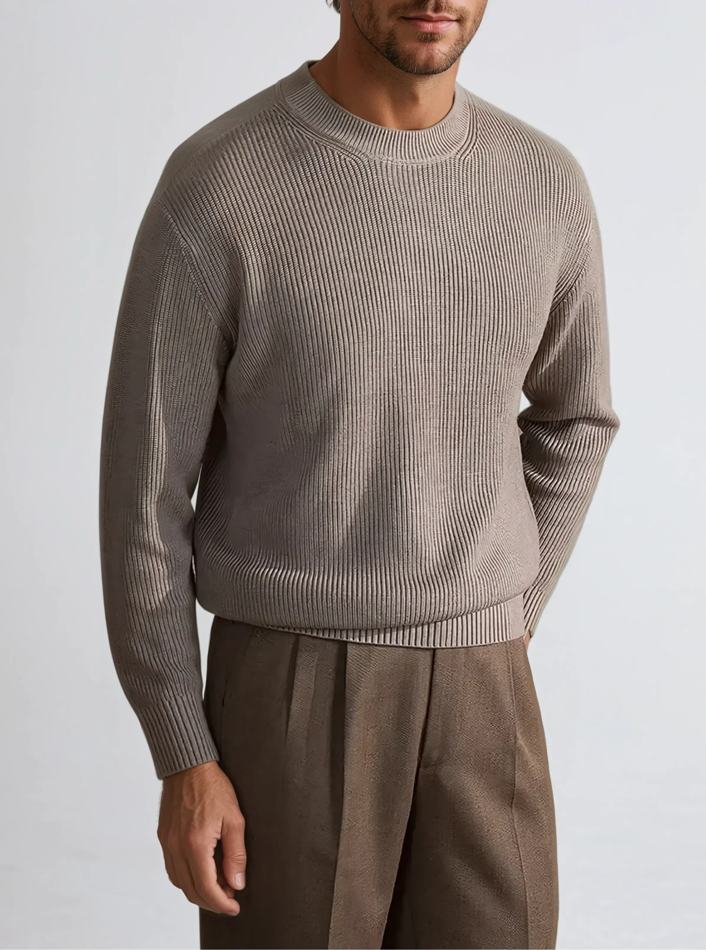 Premium Ribbed Sweater