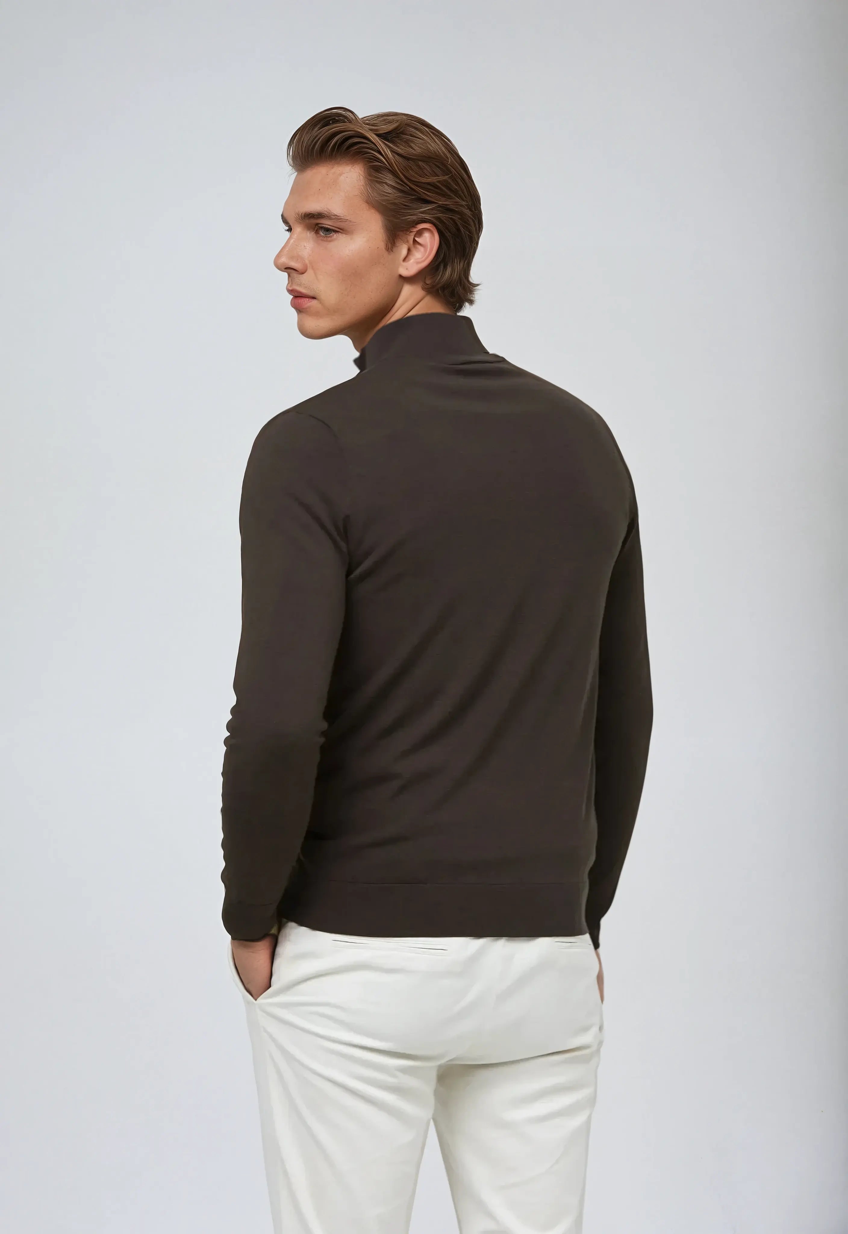 Premium Half Zip Sweater