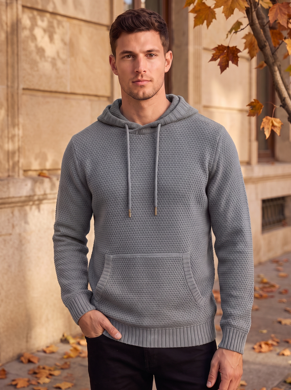 Men's pullover hoodie jumper