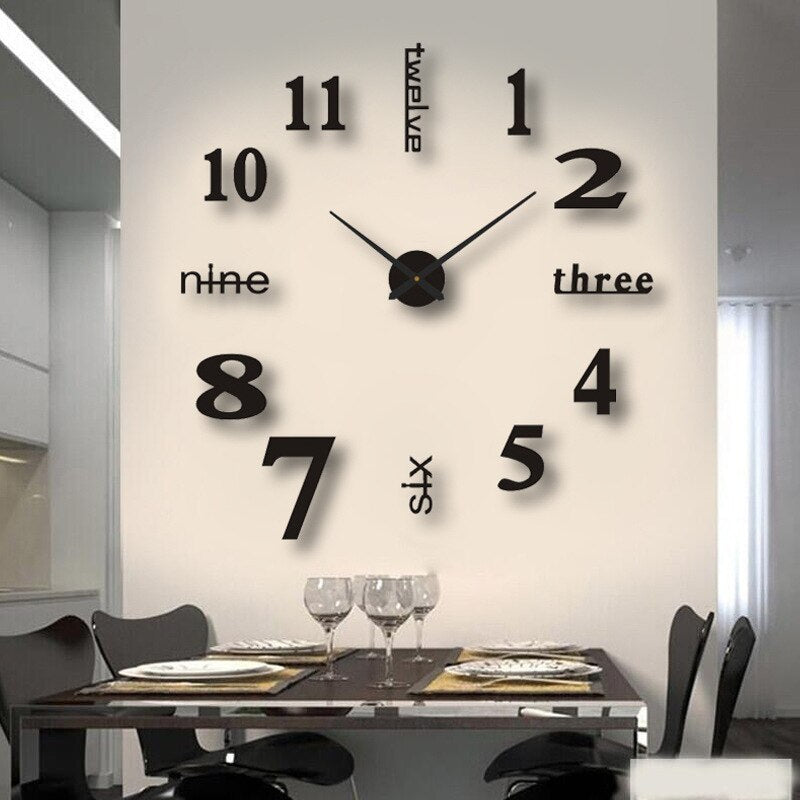 Horloge Murale Moderne – Design Minimaliste