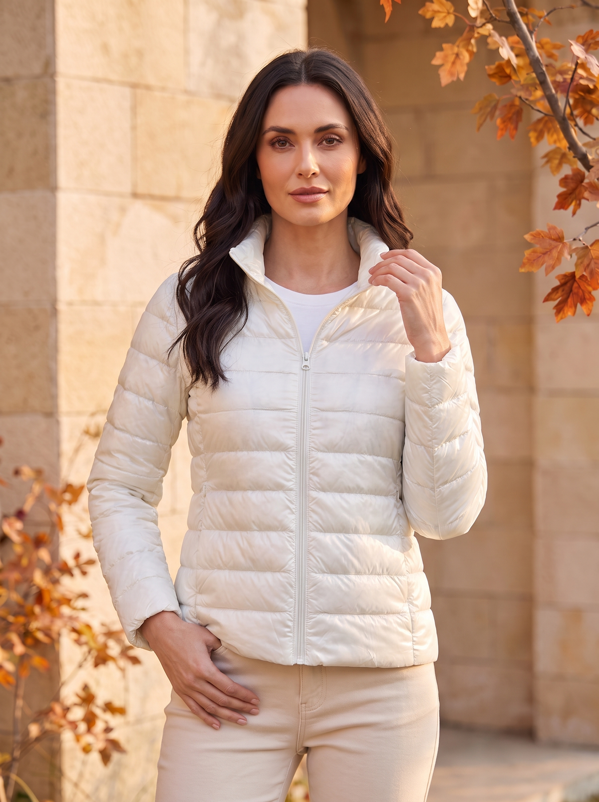 Women's everyday quilted puffer jacket