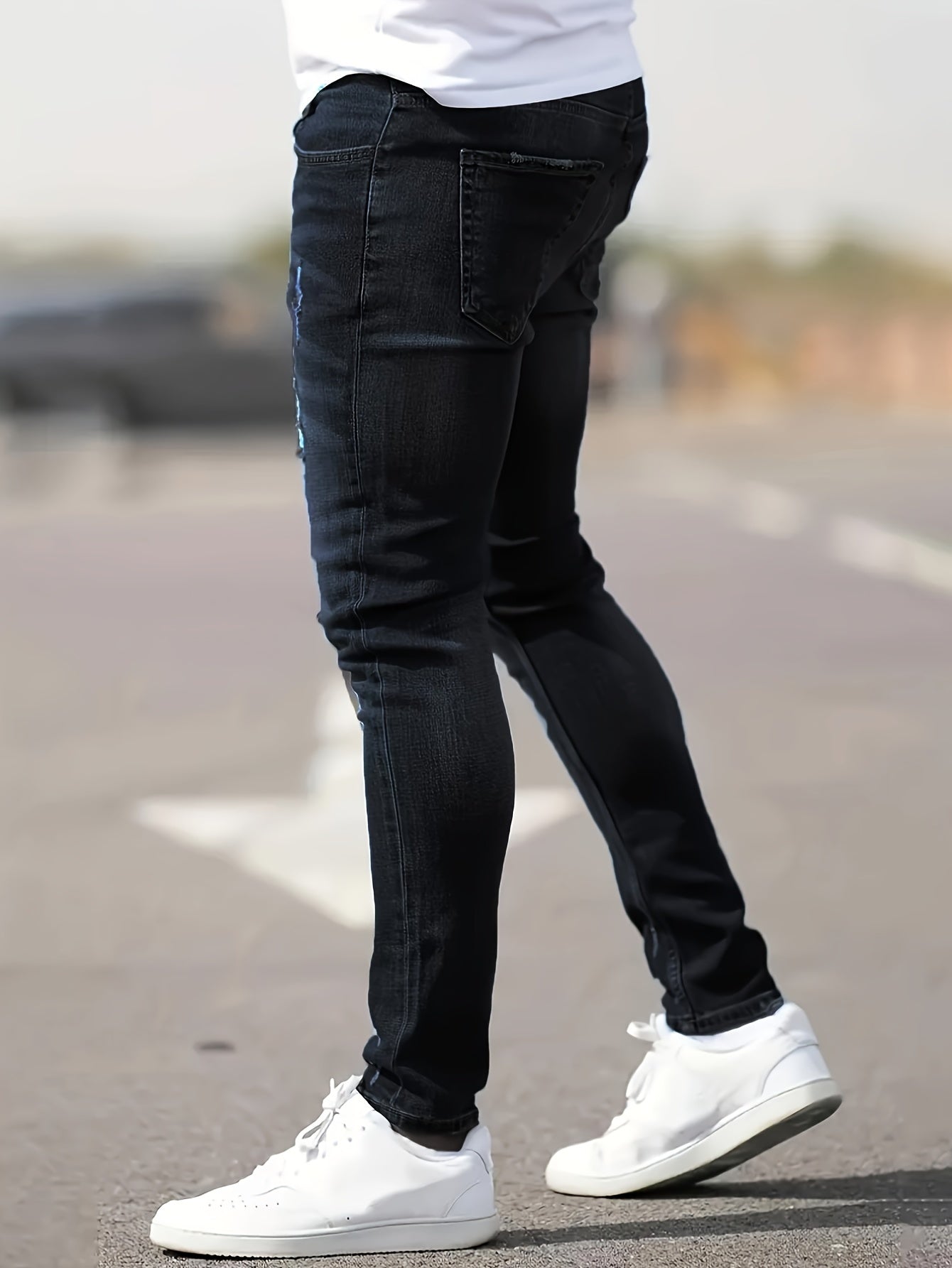 Jeans déchirés pour hommes
