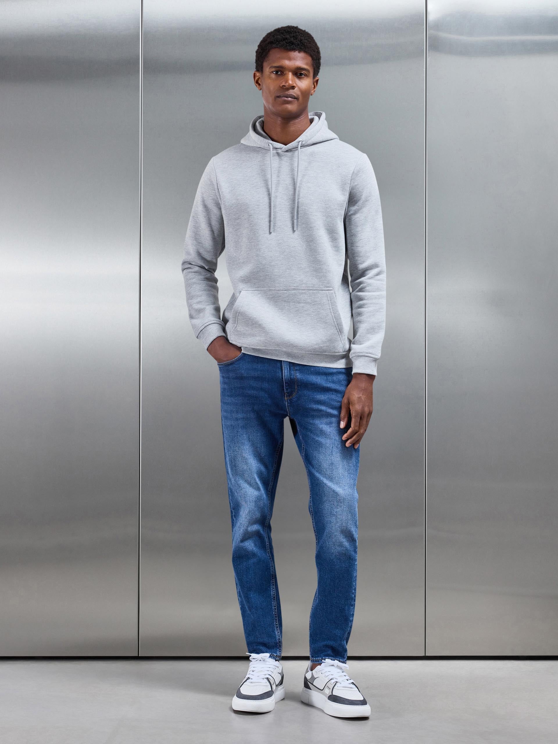 Jean Slim Bleu Mi-Bleu Homme