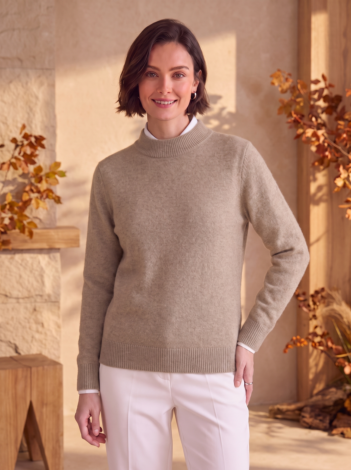 Women's classic knitwear for fall