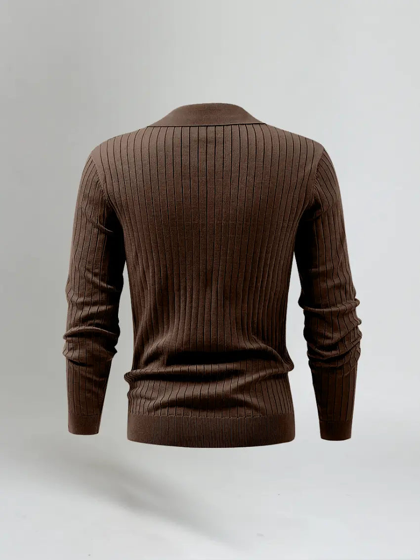 Men's Long Sleeve Polo Shirt