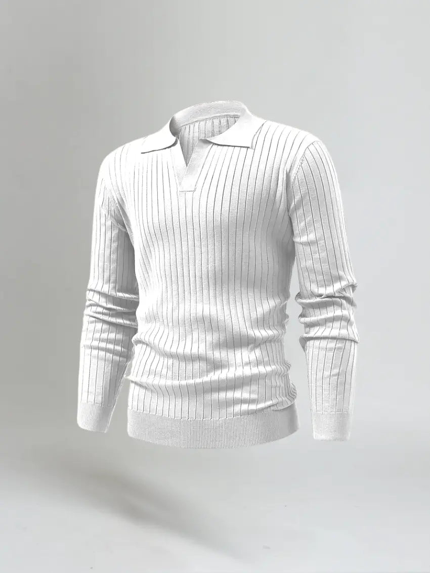 Men's Long Sleeve Polo Shirt