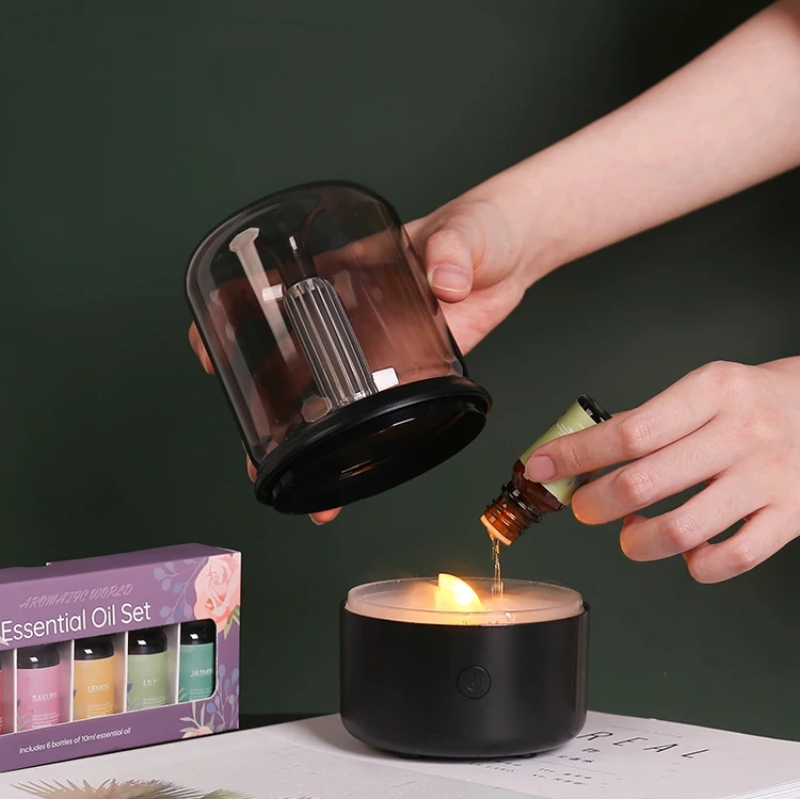 Lampe Diffuseur Aromatique Éclairage LED