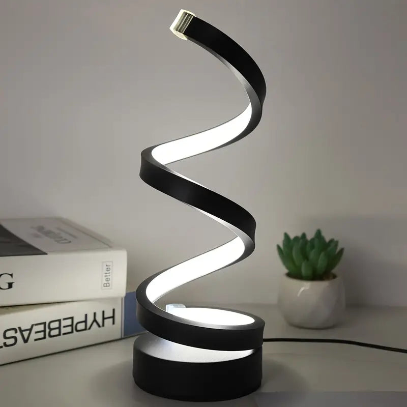 Lampe de Table LED Spirale
