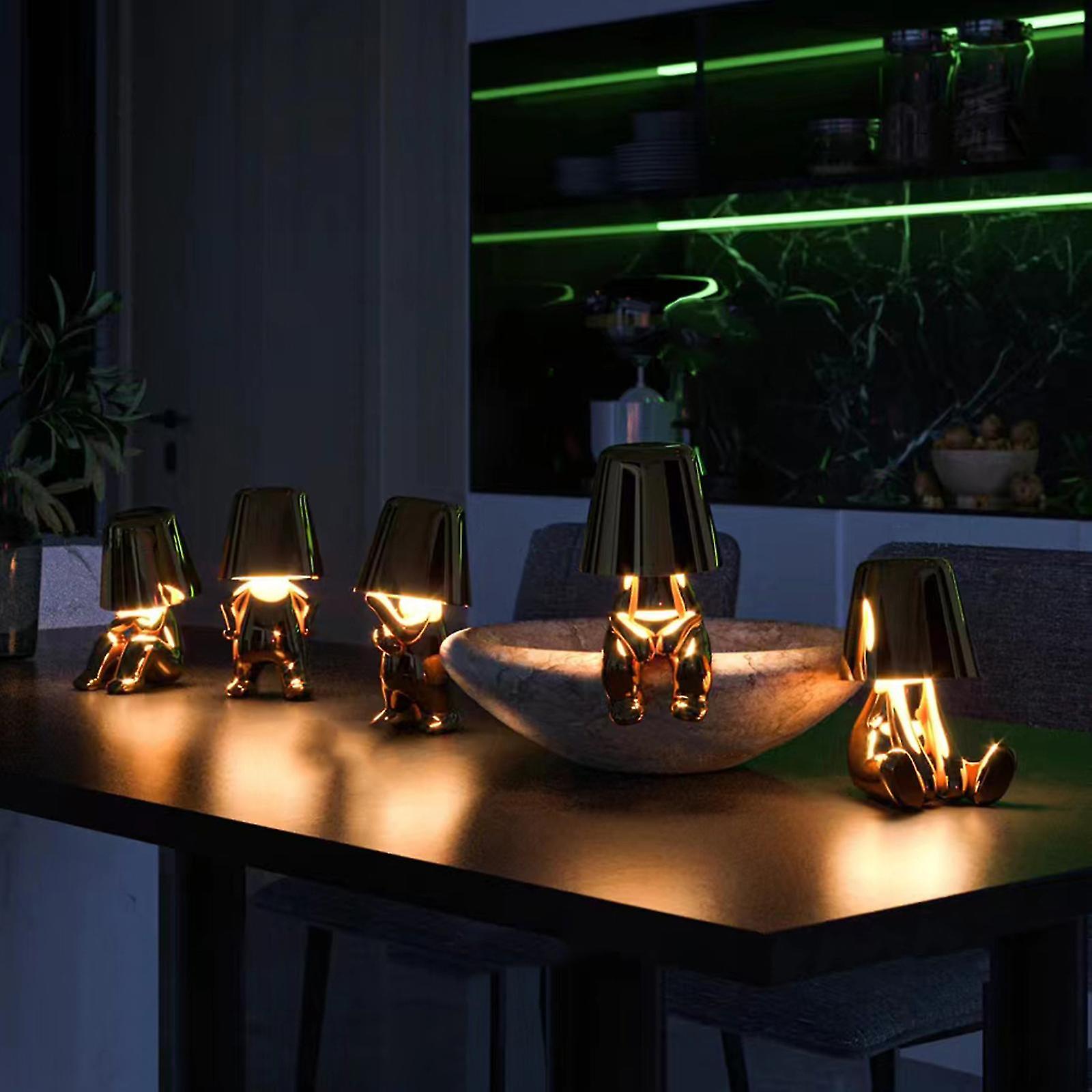 Lampe de Table Ludique à Intensité Réglable