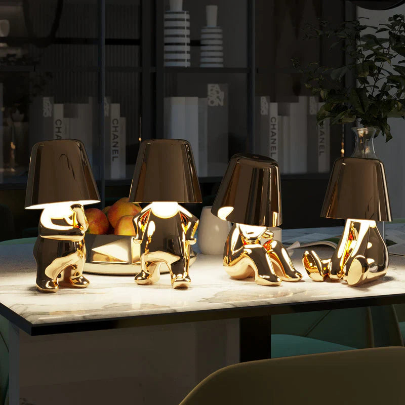 Lampe de Table Ludique à Intensité Réglable