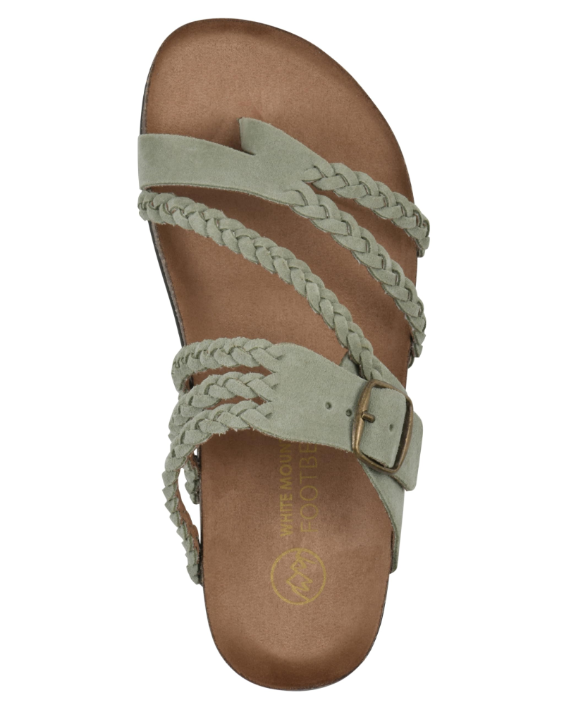 Comfortable thong sandals featuring a moulded footbed for daily walking and travel