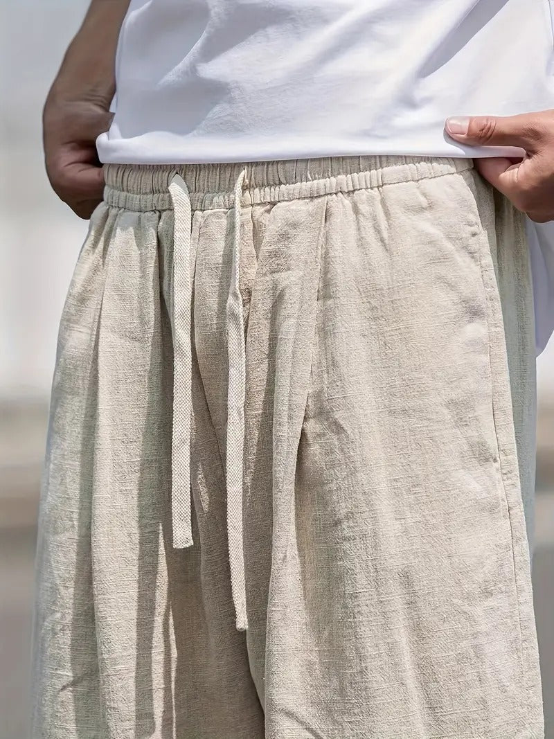 Elastic waist trousers for versatile styling